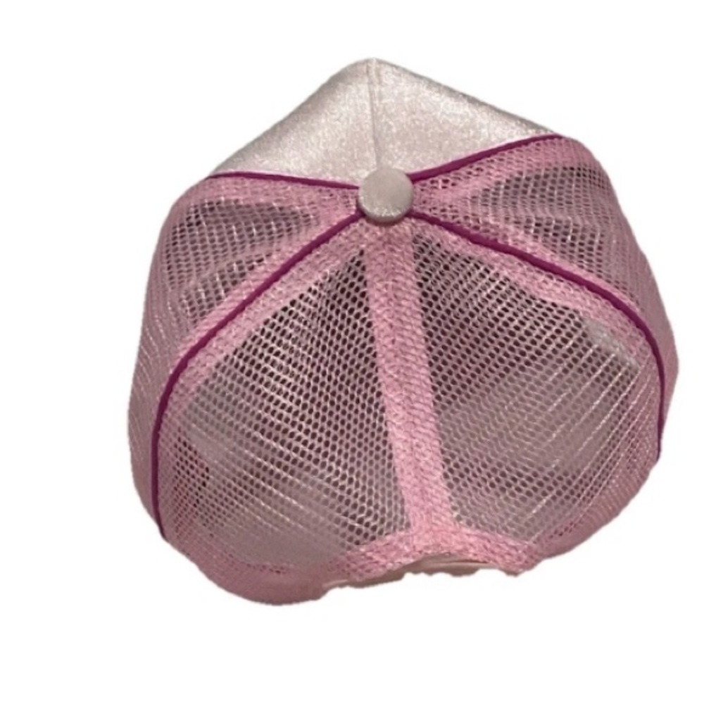 Juicy Couture Kids Mesh Pink Snap Back Hat NWT Brand New - Picture 4 of 6